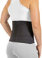 BraceAbility Elastic Low Back Brace - Compression Lower Back Support Belt for Sciatica, Heavy Lifting at Work, Herniated Disc, Workouts, Sleeping,...