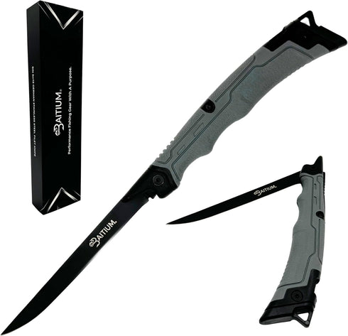 Folding Fillet Knife, Fillet Knife, Foldable Fillet Knife for Fish, Boning Knife, Collapsible Fishing Knife, Boning Knife for Meat Cutting, Filet ...