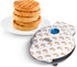 DASH DMW100RP Mini Maker for Individual Waffles, Hash Browns, Keto Chaffles with Easy to Clean, Non-Stick Surfaces, 4 Inch, White Rainbow...