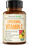 Liposomal Vitamin C 1000mg Capsules - Premium Absorption Vitamin C Capsules for Immune Health & Antioxidant Support. High Potency dose of Liposoma...