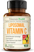 Liposomal Vitamin C 1000mg Capsules - Premium Absorption Vitamin C Capsules for Immune Health & Antioxidant Support. High Potency dose of Liposoma...