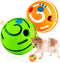 2 Pack Giggle Ball for Dogs Small Funny Wiggle Ball Dog Toys Interactive Dog Toys for Boredom Small Dog Squeaky Balls for Puppy Small Dogs Pug to ...