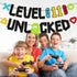 Level 11th Unlocked Sign Banner Happy 11th Birthday Level Up Eleventh Bday Party Decorations for Video Game Controller Themed Kids Boy Girl Birthd...