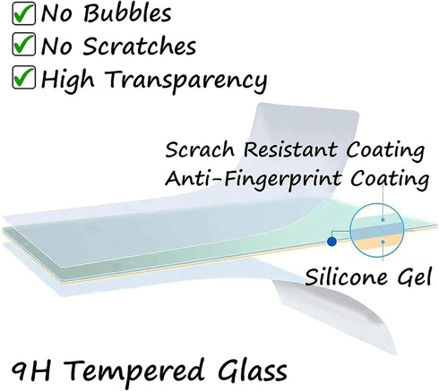 PCTC Z5 Tempered Glass LCD Screen Protector Compatible for Nikon Z5 Z 5 ProtectIve Cover Film (3 packs), 2* Hot Shoe Cap Cover...