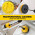 Holikme 4 Pack Drill Brush Attachments Set, Power Scrubber with Extend Long Attachment?Cleaning Supplies for Bathtub, Shower, Grout, Tile(Yellow)...