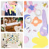 Glue Points, 1500 Pcs 12mm/0.47" 15 Rolls Sticky Tack Adhesive Clear Balloons Dots Tape Removable Double Sided Non Trace Stickers for Wedding Deco...