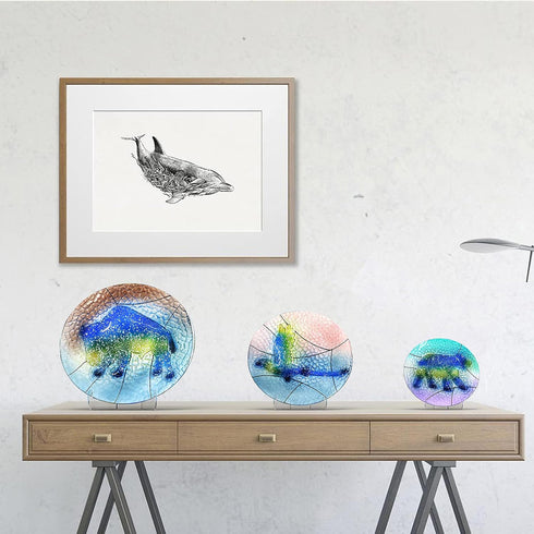 60-Degree Angle Acrylic Plate Stand, 3 Inch 5PC Clear Acrylic Display Easel, Clear Tablet Holder for Displaying,3" H x 3.125" W x 2.5" D (5 Pack)...