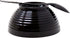 50 Pack 3 oz. Asian-Style Black Mini Plastic Bowl With Spoons For Appetizer Bowls and Disposable Dessert Bowls Professional-Grade Recyclable Dispo...