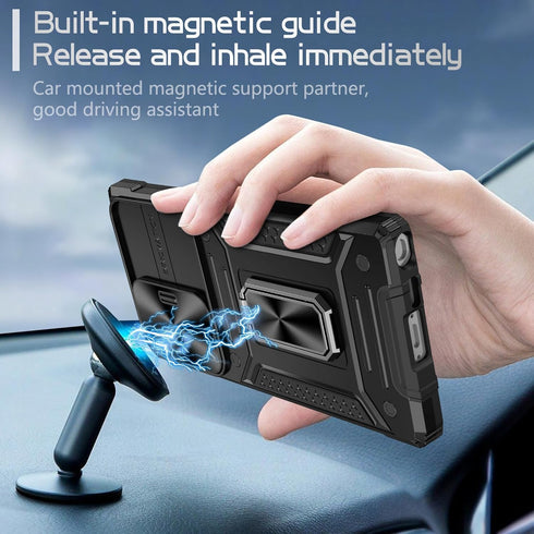 Galaxy S23 Ultra Case for Samsung Galaxy S23 Ultra Case with Kickstand Slide Camera Cover Military Grade Protection Shockproof Case for Galaxy S23...