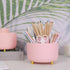 SKYDUE 360 Degree Rotating Desk Organizer, Dual-Purpose Pencil Pen Holder for Desk, Cute Rotating Desk Pen Organizer with 5 Slots, Art Supplies, P...