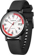 Waterproof Nurse Watch for Medical,Professionals,Students,Women Men, 24 Hour with Second Hand, Military Time Easy to Read Dial...