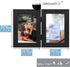 Frametory, 4x6 Double Picture Frame Hinged Photo Frames Two Folding Frame Desktop Glass Frame Vertical (Black, 4x6 Double)...