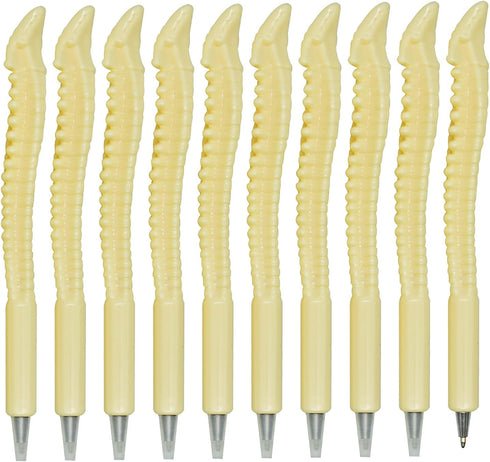 10PCS Novelty Bone Pens Spine Shape Ballpoint Pen Black Ink Pens for Doctor Nurses Present Party Favor Halloween...
