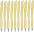 10PCS Novelty Bone Pens Spine Shape Ballpoint Pen Black Ink Pens for Doctor Nurses Present Party Favor Halloween...