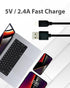 Gigastone ?5-Pack? Charging Cable for Apple Lightning Devices, 3ft Fast Charge 12W, Compatible with iPhone, iPad, Charging only, Data Sync not Sup...