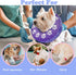 BARKLESS Inflatable Dog Cone, Soft Cone for Large Medium Dogs after Surgery, Cute Dog Donut Collar Stops Licking and Touching Stitches and Wounds,...