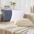 Soft Faux Fur Throw Pillow Covers 12x20 - Plush Short Wool Velvet Decorative lumbar Pillow Covers - Couch Sofa Pillow Covers for Living Room with ...