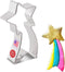 Shooting Star Cookie Cutter 4" Made in USA by Ann Clark...