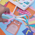 5.5" Left Handed Scissors for Kids Ages 3-5 Preschool Craft Supplies Toddler Safety Scissors,3 Bulk Small Child Scissor All Purpose...
