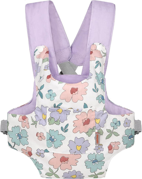 GAGAKU Baby Doll Carrier for Kids Stuffed Animal Carrier Reborn Baby Carrier with Adjustable Straps for American Girl Doll Bitty Baby Doll Accesso...