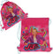 JoJo Siwa 14 Inch Sling Drawstring Cinch Sack Bag Totes Pink- 1PC, Pink, Multi...