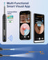 Ear Wax Removal Tool Camera, Ear Cleaner with Camera, 1296P HD Ear Scope, 6 LED Lights and 12 Ear Picks, Earwax Removal with Otoscope, Jet Black...