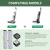 CERO Replacement 2 Assembly & 2 Brush Roller Set for iFLOOR 3 and Floor ONE S3 Cordless Wet Dry Vacuum Cleaner...