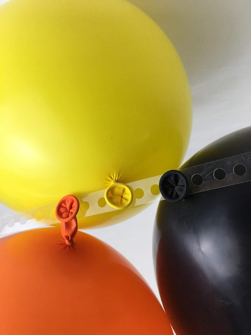 Latex Balloons 60 Pack 12 inches Black,yellow,orange Balloons,Birthday, Wedding, Baby Shower, Party Decoration...