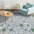 10 Pcs Hexagon Non-Slip Floor Sticker for Home Decor, Peel and Stick Self-Adhesive Wall Sticker for Living Room Kitchen Bathroom, 7.9x9.1inch, 052...