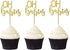Pack of 24 PCS OH Babies Cupcake Toppers Baby Shower Birthday Party Cake Picks...