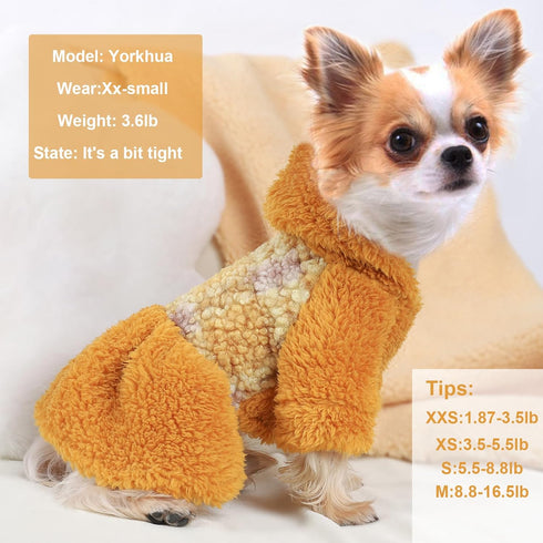 Winter Dog Dress Dog Sweaters for Small Dogs Cat Sweater Small Dog Sweaters Puppy Sweater Puppy Sweaters for Small Dogs (X-Small)...