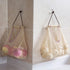 hatisan Reusable Hanging Storage Mesh Bags Durable & Strong Fruit and Vegetable Mesh Bags/Pulling resistance Storage Tote Bags for Garlics, Potato...
