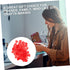KESYOO 300 Pcs Button Red Decor Hand Decor Red Decorations Heart Shaped Buttons Heart Cloth Buttons Resin Sewing Buttons DIY Supplies Clothing But...