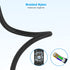 iPhone Fast Charger,2Pack Dual Port Wall Charger with Fast Charging 6.6FT Long Nylon Braided USB to Lightning Cable Cord Double Wall Charger Adapt...