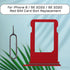 for iPhone 8 Red SIM Card Slot Replacement Single SIM Version for iPhone SE 3rd Generation 2022 Single SIM Tray Adapter for iPhone SE 2nd 2020 Car...