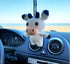 Crochet Cow Keychain, Bag ornament. Bag Hanging Decor....