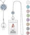Retractable Lanyard - Retractable Lanyards for ID Badges Keys Women Cute Teacher Lanyard with ID Holder Retractable Badge Reels Necklace Keychain ...