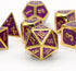 Metal D&D Dice Set, HNCCESG Polyhedral DND Dice for Role Playing Dungeons and Dragons Pathfinder RPG MTG Board Games Tabletop Gaming Shadowrun War...