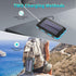 Solar Charger Power Bank, 39800mAh Portable Charger Fast Charger Dual USB Port Built-in Led Flashlight and Compass for All Cell Phone and Electron...
