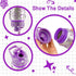 Gift for Girls, Decorate Your Own Water Bottle for Girls, DIY Arts and Crafts Kits for Kids, Back to School Supply Gifts for Kids, Purple...