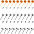 100 PCS Halloween Picks Plastic Halloween Party Cupcake Toppers Appetizer Picks...