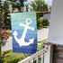 Nautical Funny Anchor Flag Double Sided Garden Flag 12×18in Inch House Flag Decorations For Outside Yard Home Holiday...