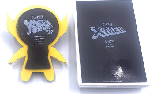 Monogram X-Men 3D Foam Magnet Two Piece Set Bundle - Wolverine 97 & Gaint-Size X-Men Comic Book Cover #1 Magnet - Magnets for Refrigerators and Lo...