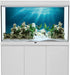 AWERT 36x18 inches Undersea Theme Aquarium Background Sunshine Underwater World Fish Tank Background Vinyl...