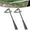 Garden Hoe All-Steel Hardened Hollow Hoe, Sharp Durable Garden Weeding Tools, Garden Edger Weeder Portable Household Vegetable Garden Shovel for B...
