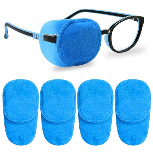 4 Pack Eye Patches for Kids Girls Boys, Right & Left Eye Patch for Glasses, Lazy Eye Patch for Children Treating Lazy Eye Amblyopia Strabismus and...