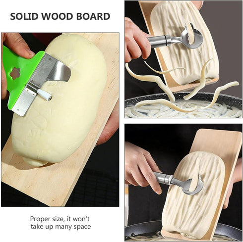 Noodles Cutting Board, Durable Dough Cutting Board, Noodle Maker Board for Home Kitchen Restaurant...