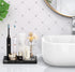 Luxspire Bathroom Vanity Tray, 8 x 4 inch Resin Dresser Jewelry Ring Dish Tank Storage Kitchen Sink Countertop Organizer Plate Holder for Perfume ...