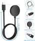 USB C Charger for Samsung Galaxy Watch 6/6 Classic/5/5 Pro/4/4 Classic/3/Active 2, (2 Pack) Upgrade Nylon Galaxy Watch Charger Cable......