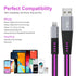 Light up iPhone Charger Cord, 6FT LED Lightning Cables | Apple MFi Certified | USB Fast Charging Cord for Apple iPhone 13 12 11 Pro Max XR XS X/8P...